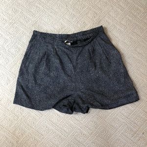 H&M Polka Dot Pleated Shorts